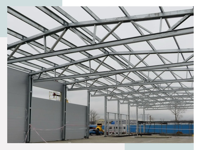 Строительство складов в Колпино от 619 руб. за м²