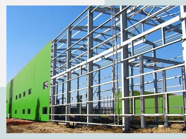 Строительство складов в Колпине