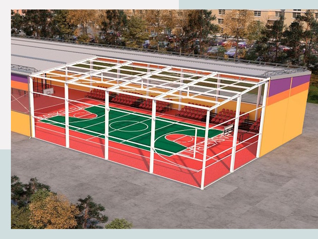 Спортивные сооружения в Колпине