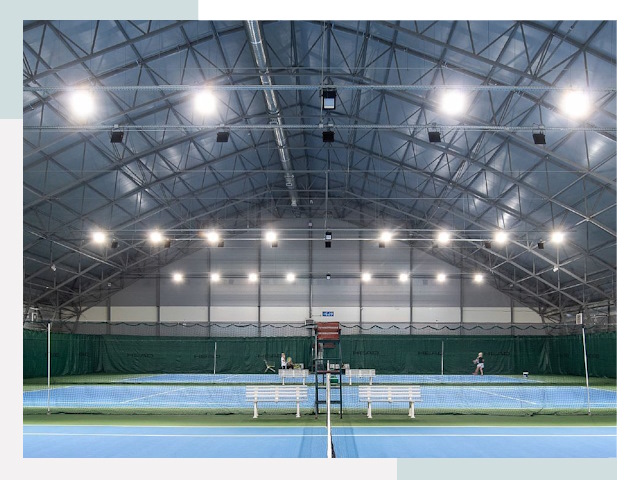 Строительство теннисных кортов в Колпино от 619 руб.