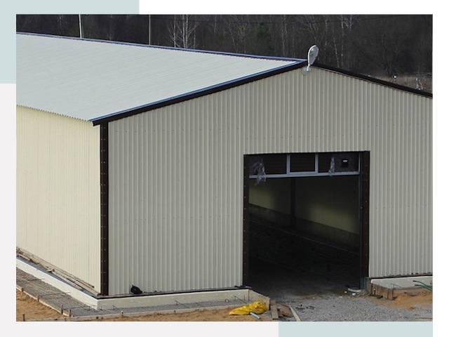 Строительство гаражей в Колпине