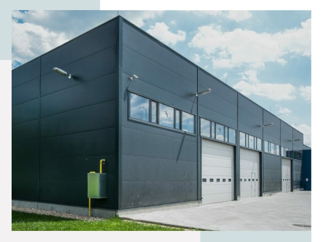 Модульные ангары в Колпине