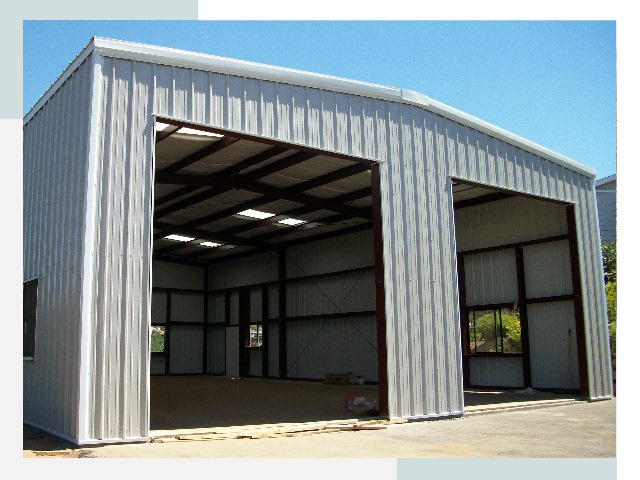 Легковозводимые ангары в Колпине