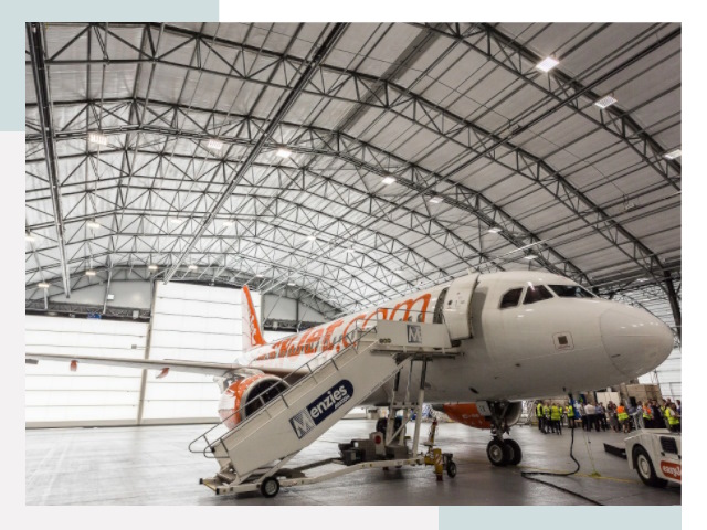 Авиационные ангары в Колпине