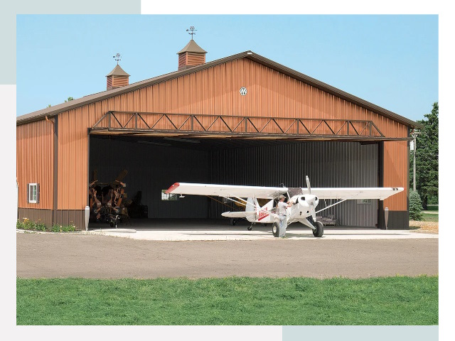 Ангары для самолетов в Колпине