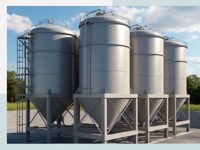 Металлические силосы от СтальСтрой-Клп по цене 619 руб.