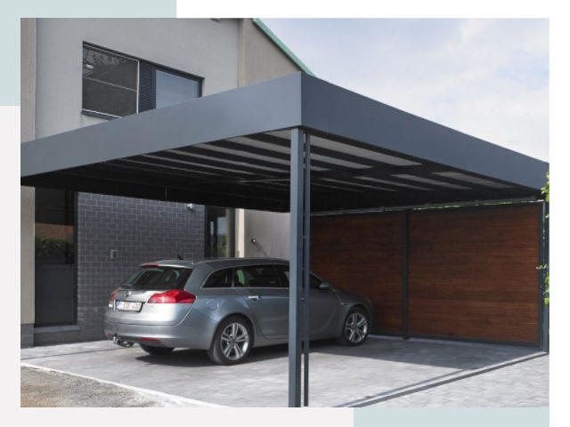 Металлические навесы в Колпине