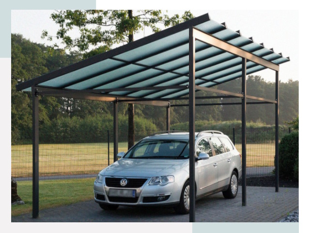 Навесы для автомобилей в Колпине