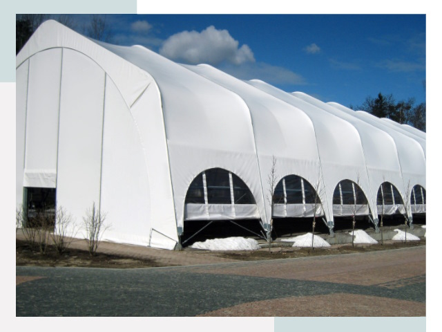 Каркасно-тентовые сооружения в Колпине