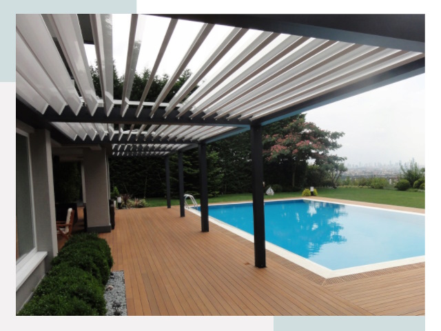 Перголы в Колпине