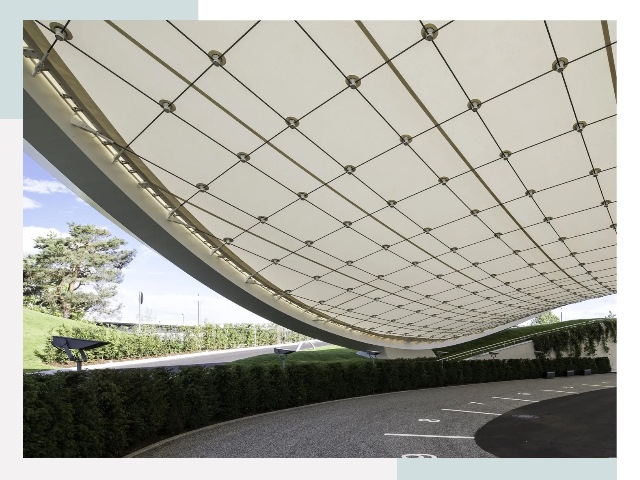 Мембранные конструкции в Колпине