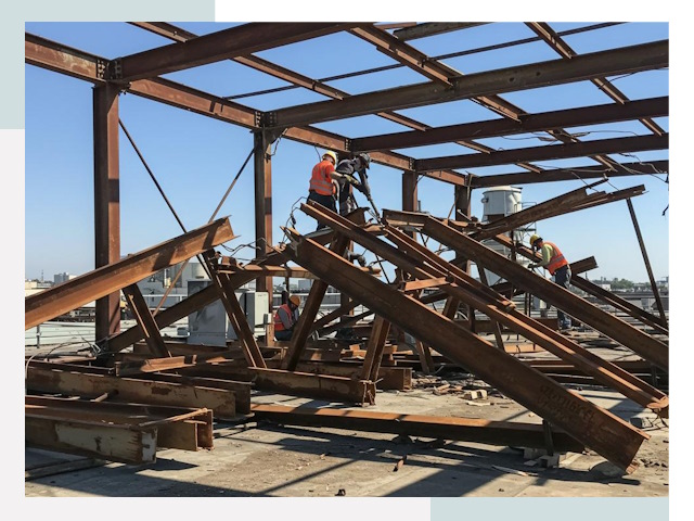 Демонтаж металлоконструкций в Колпине от 619 руб.