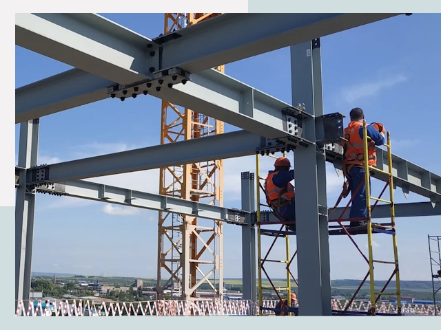 Монтаж металлоконструкций в Колпине