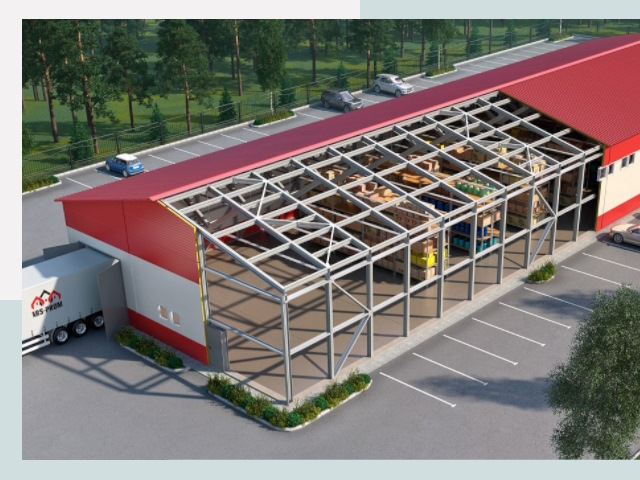 Проектирование ангаров в Колпине от 619 руб.